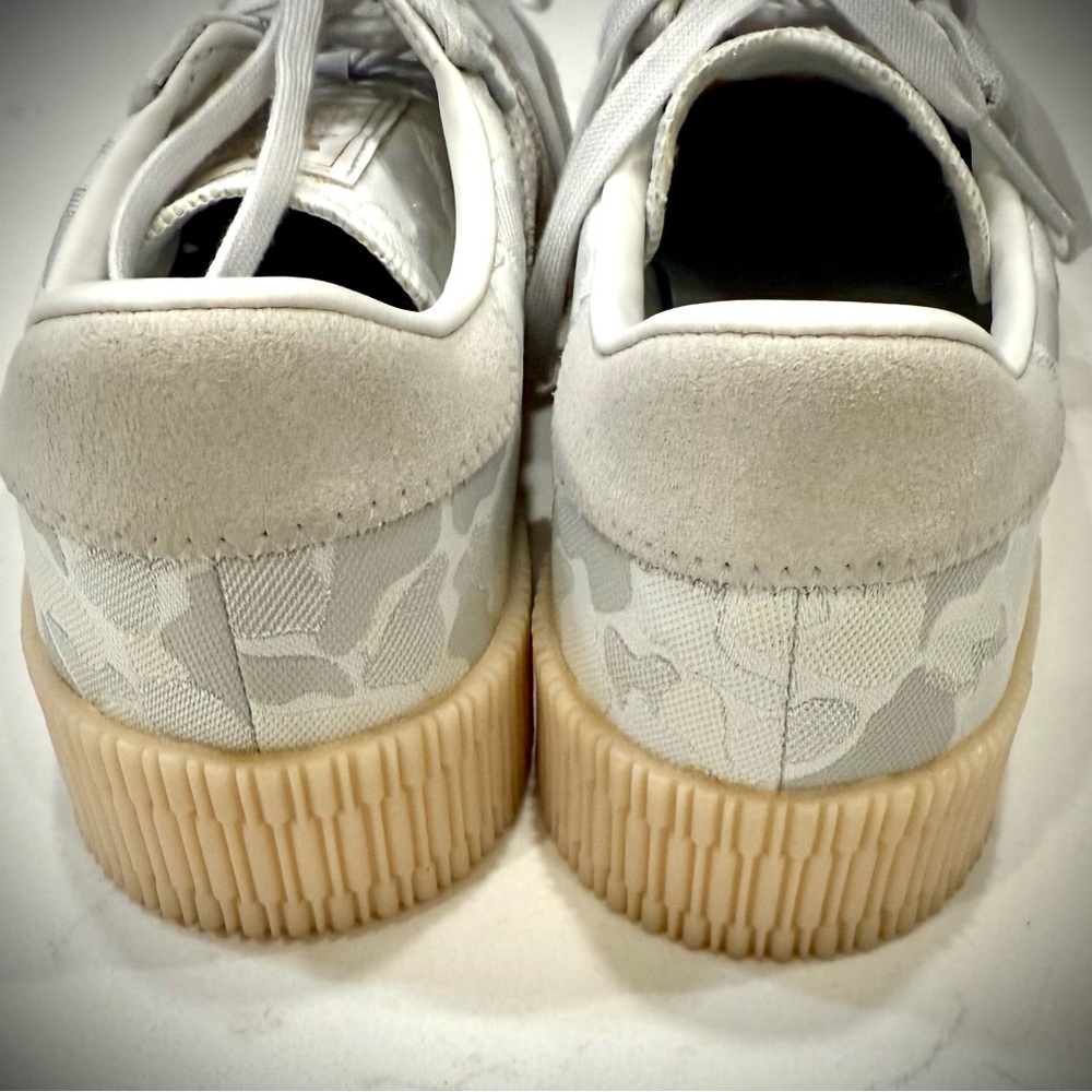 NWOT – Adidas Sambrose White Camo Platform Shoes – Size 8 - Picture 8 of 12